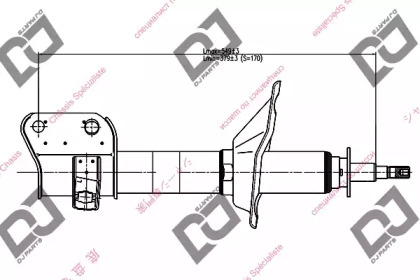 Амортизатор DJ PARTS DS1454GS